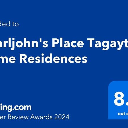 Pearljohn'S Place Tagaytay Prime Residences Tagaytay City Dış mekan fotoğraf